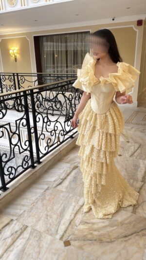 Butter Yellow Dress